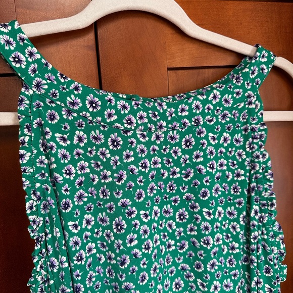 Fortune + Ivy Stitchfix Dayce Halter Knit Tank Green Floral XXL - Picture 3 of 6
